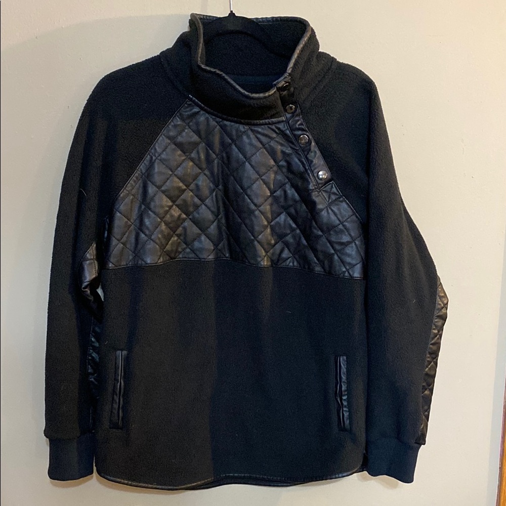 Abercrombie Quilted Pullover coat